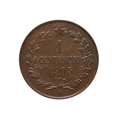 1 centesimo 1903 Valore - Roma - Vittorio Emanuele III - Regno d'Italia - FDC - immagine 2