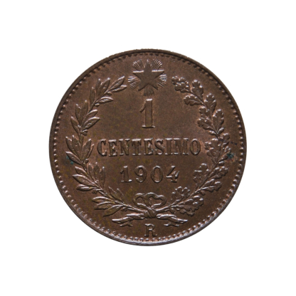 1 centesimo 1904 Valore - Roma - Vittorio Emanuele III - Regno d'Italia - FDC - immagine 2
