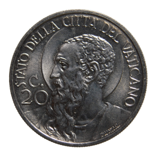 20 centesimi 1931 - Roma - Pio XI - Città del Vaticano - FDC