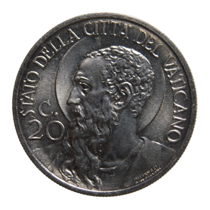 20 centesimi 1931 - Roma - Pio XI - Città del Vaticano - FDC