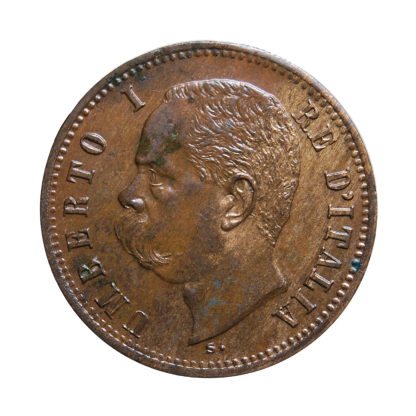 2 centesimi 1898 - Roma - Umberto I - Regno d'Italia - FDC