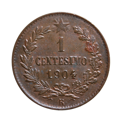 1 centesimo 1904 Valore - Roma - Vittorio Emanuele III - Regno d'Italia - qFDC - immagine 2