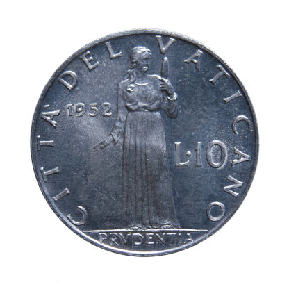 10 lire 1952 - Roma - Pio XII - Città del Vaticano - FDC - immagine 2