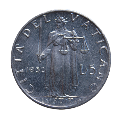 5 lire 1952 - Roma - Pio XII - Città del Vaticano - FDC - immagine 2
