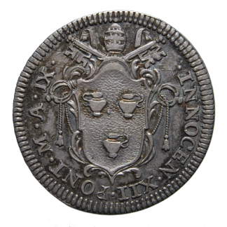 Giulio 1700 A. IX - Roma - Innocenzo XII - Stato Pontificio - SPL