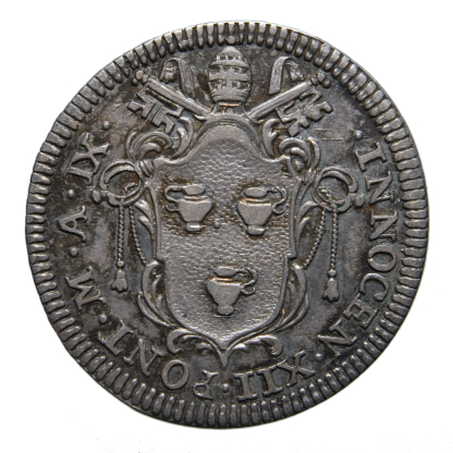 Giulio 1700 A. IX - Roma - Innocenzo XII - Stato Pontificio - SPL