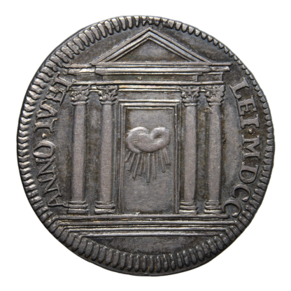 Giulio 1700 A. IX - Roma - Innocenzo XII - Stato Pontificio - SPL - immagine 2