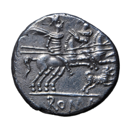 C. Antestius - Denario - 146 a.C. - BB - immagine 2