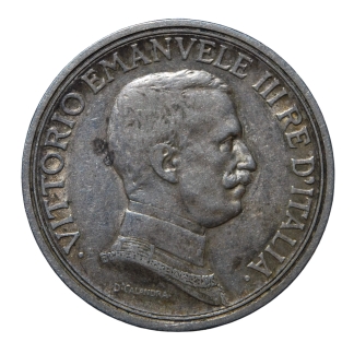 2 Lire 1914 Quadriga briosa - Roma - Vittorio Emanuele III - Regno d'Italia - BB