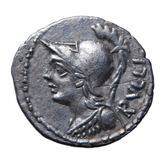 P. Servilius M.f. Rullus - Denario - 100 a.C. - qBB