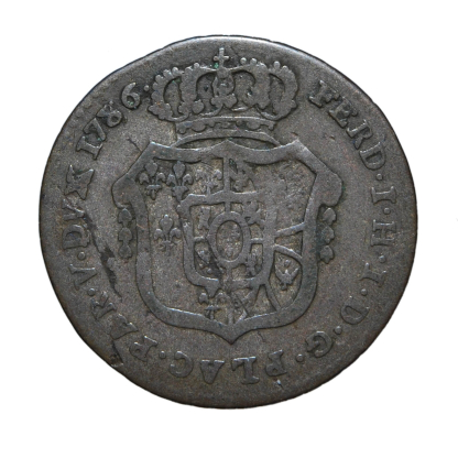10 Soldi 1786 - Piacenza - Ferdinando I di Borbone (1765-1802) - BB/MB-BB