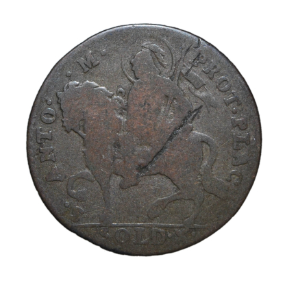 10 Soldi 1786 - Piacenza - Ferdinando I di Borbone (1765-1802) - BB/MB-BB - immagine 2