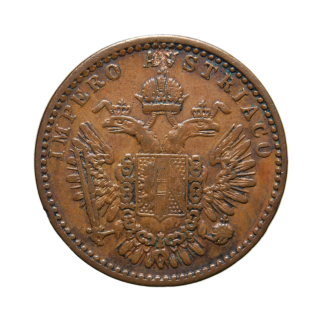 3 centesimi 1852 - Francesco Giuseppe I d'Asburgo Lorena - Milano - BB