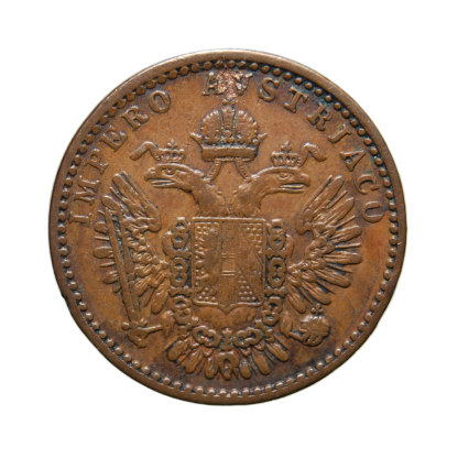 3 centesimi 1852 - Francesco Giuseppe I d'Asburgo Lorena - Milano - BB