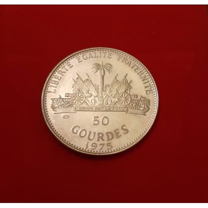 50 gourdes 1975 - Paolo VI - Haiti - FDC - immagine 2