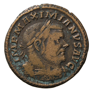 Massimiano - Follis - 303-305 d.C. - BB