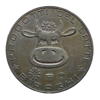 Gettone - Prodotti del Latte - Biraghi da 500 Lire - SPL+