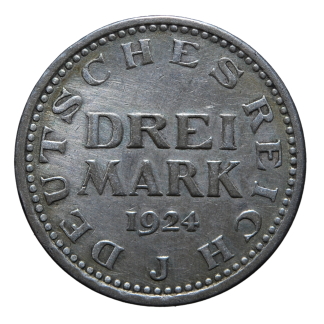 3 marchi 1924 - Amburgo - Germania - BB