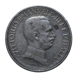 2 Lire 1915 Quadriga briosa - Roma - Vittorio Emanuele III - Regno d'Italia -qBB