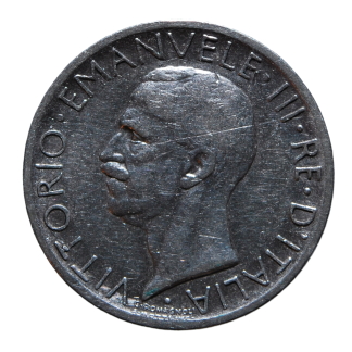 5 Lire 1927 ** Aquilotto - Roma - Vittorio Emanuele III - Regno d'Italia - qBB