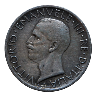 5 Lire 1927 Aquilotto - Roma - Vittorio Emanuele III - Regno d'Italia - BB