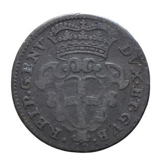 10 Soldi 1675 - Genova - Dogi Biennali - qBB