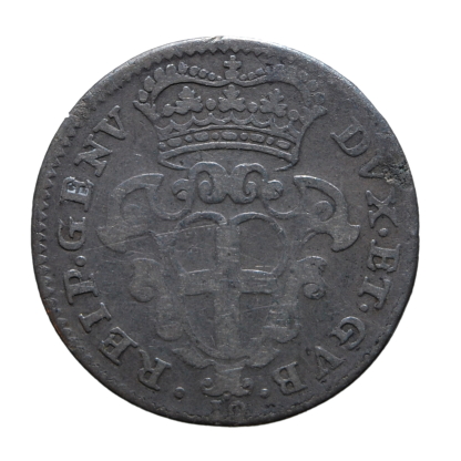 10 Soldi 1675 - Genova - Dogi Biennali - qBB