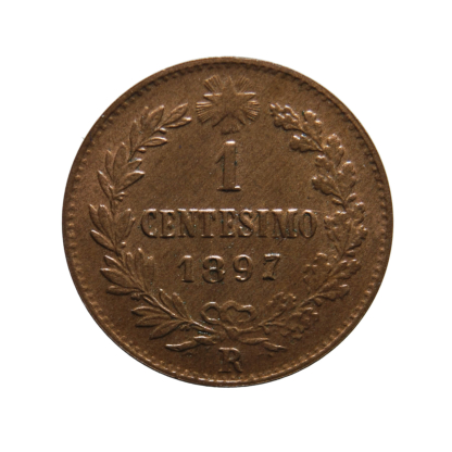 1 centesimo 1897 - Umberto I - Regno d'Italia - FDC - immagine 2
