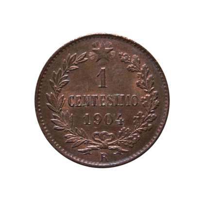 1 centesimo 1904 Valore - Roma - Vittorio Emanuele III - Regno d'Italia - FDC - immagine 2