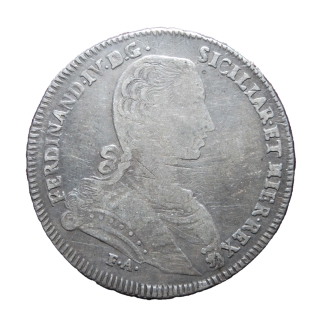 120 Grana 1766 - Napoli - Ferdinando IV di Borbone - Zecche Italiane - MB-BB