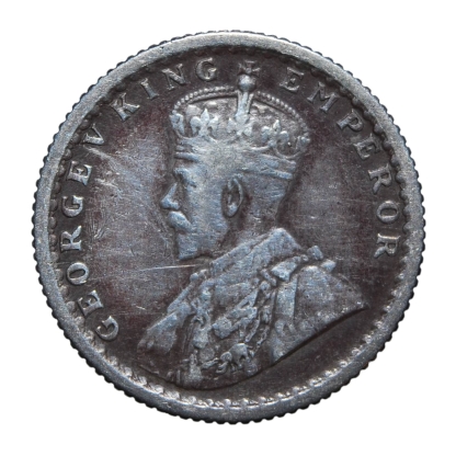 1/4 di rupia 1936 - Giorgio V - India britannica - qBB