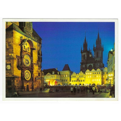 Cartolina - Repubblica Ceca - Praha - Staromestskenamesti - 5 Kc - FG - NV